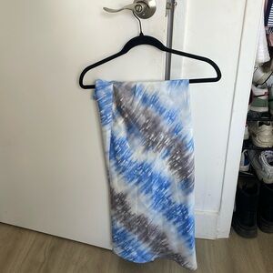 small renamed tie-dye maxi skirt